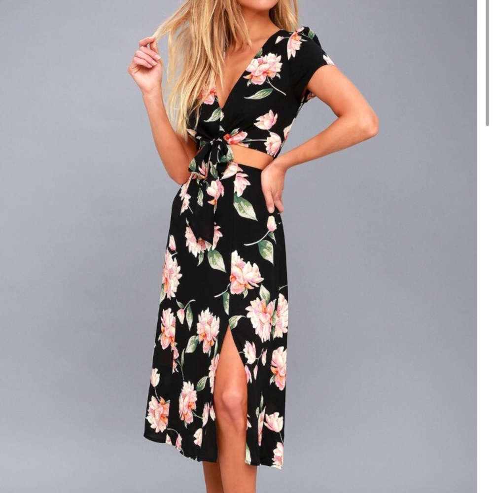 LULU’S Floral Dress